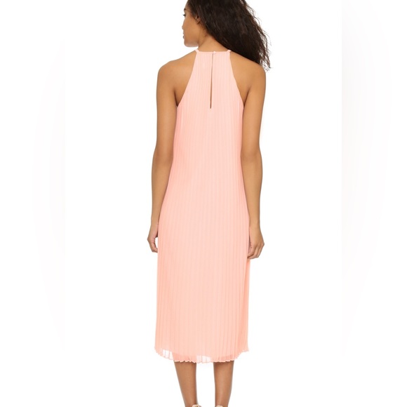 Likely Light Pink Accordion Pleat Midi Dress - Picture 5 of 11